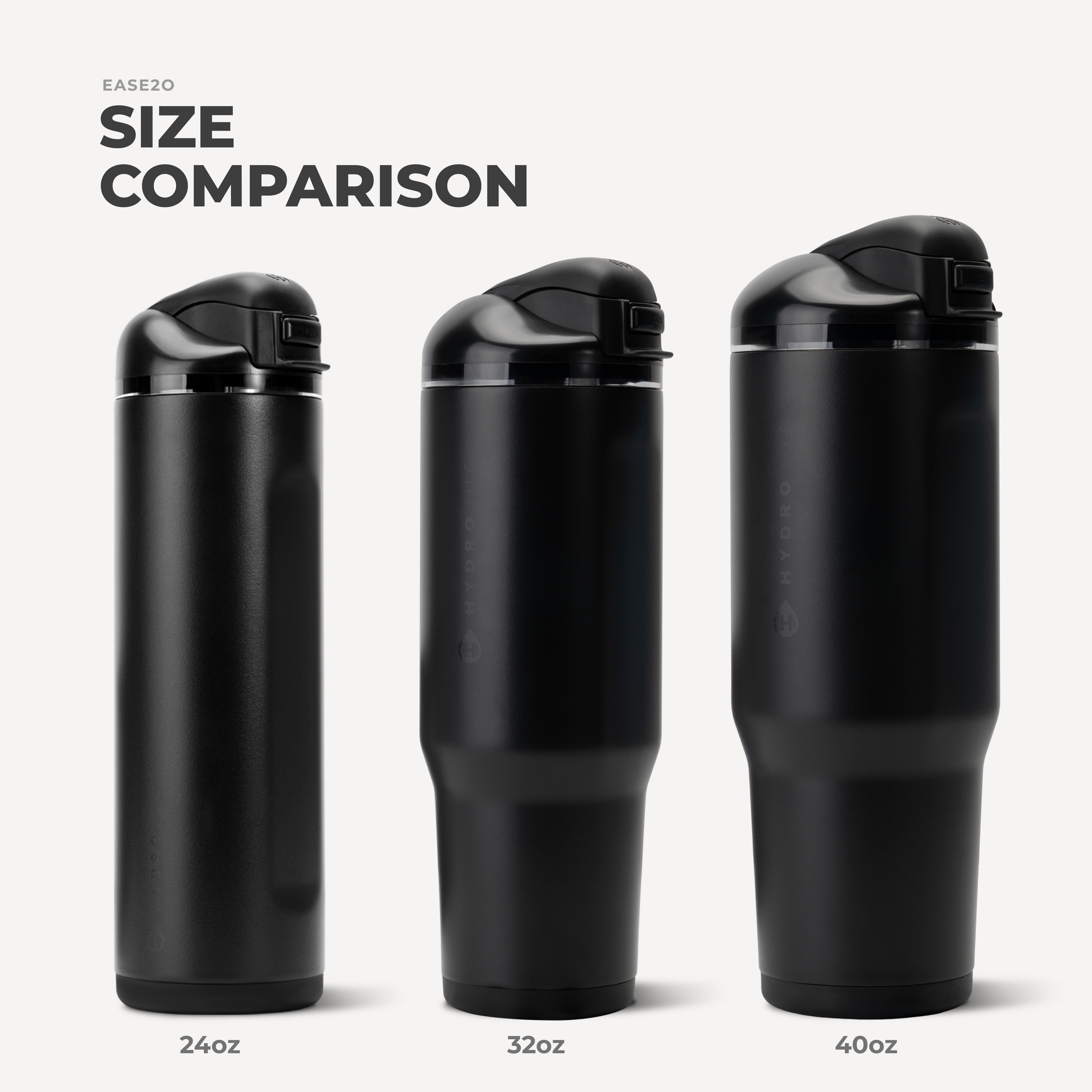 Ease2o 24oz - Black